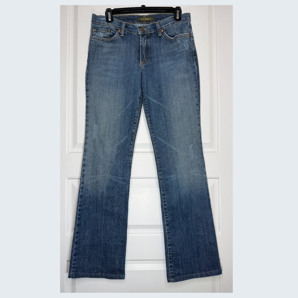 David Kahn Jeanswear Bootcut Denim Jeans Size 27 Medium Wash
